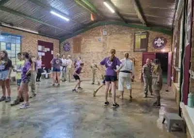 Demonstration at Scouts