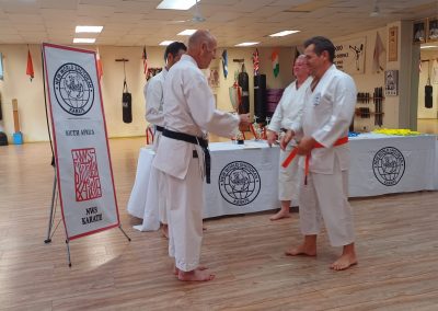 Mark Staley: Most Dedicated (White to Green Belt)