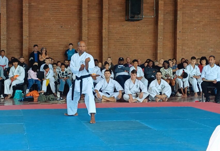 NWS Karate Brakpan. Sensei Thanduxolo Doro