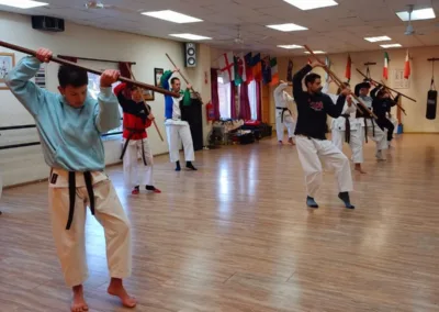 Black and Brown Belt Training. Kubudo Training - Nunchuku
