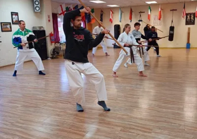 Black and Brown Belt Training. Kubudo Training - Nunchuku