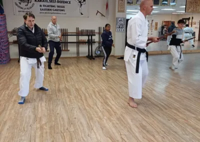 Black and Brown Belt Training. Kubudo Training Bo Training