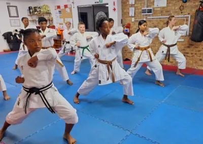Training at NWS Karate Boksburg