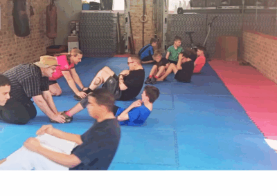 Team Building at New World Shotokan Karate Dojo, Boksburg