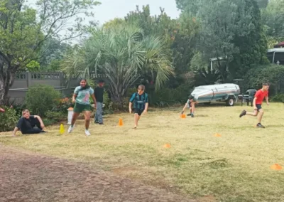 Team Building at New World Shotokan Karate Dojo, Boksburg