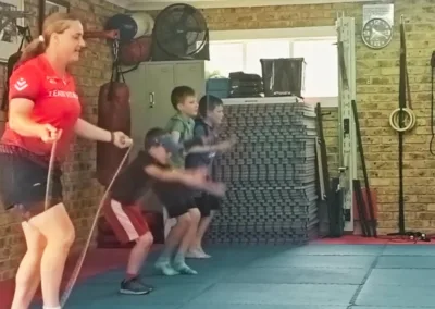 Team Building at New World Shotokan Karate Dojo, Boksburg