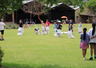 NWS Karate. Fun and games at the Mankele Gushuku.