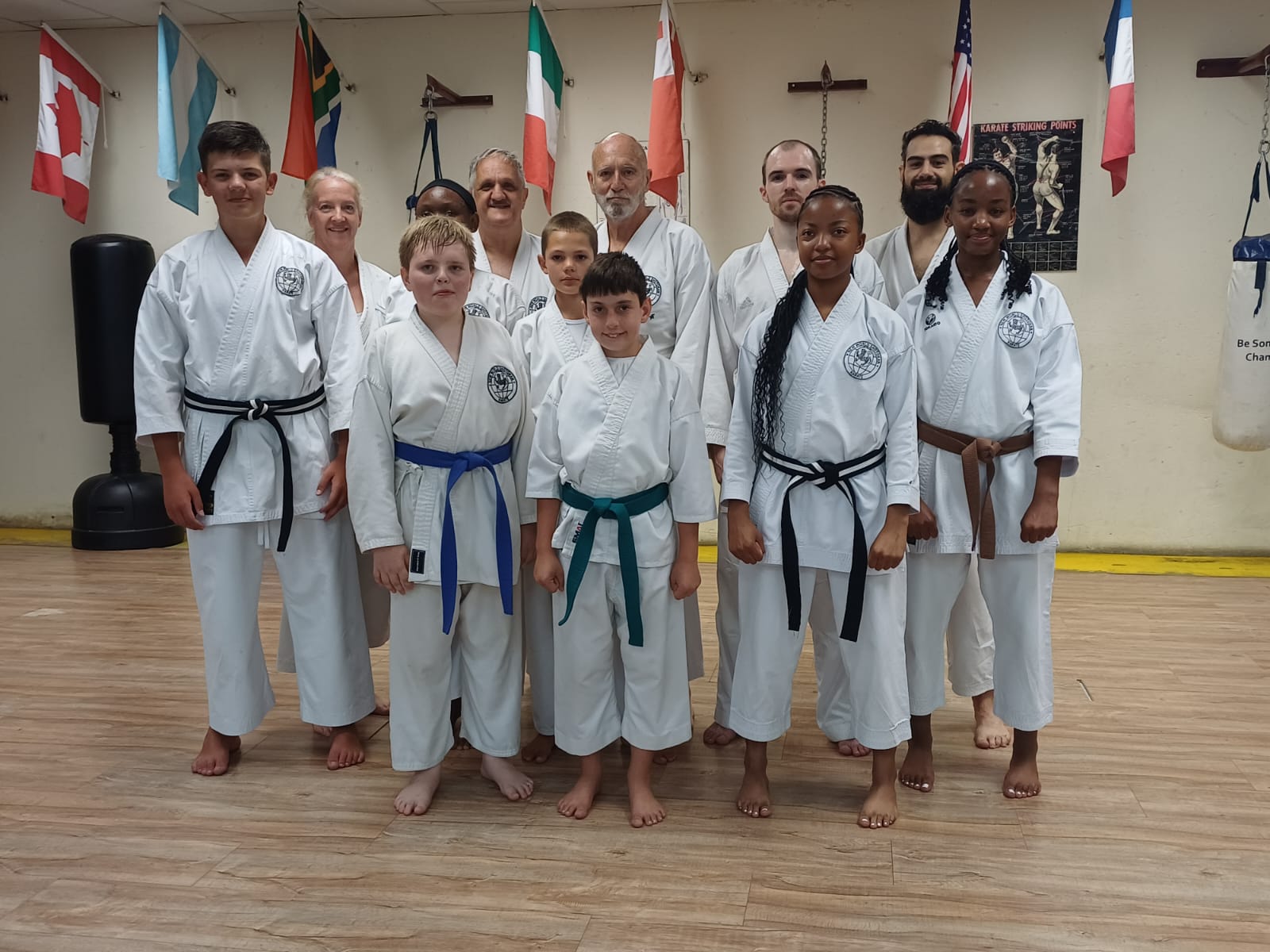 NWS Karate East Rand. Karatekas attending WUKF Championships in PE.