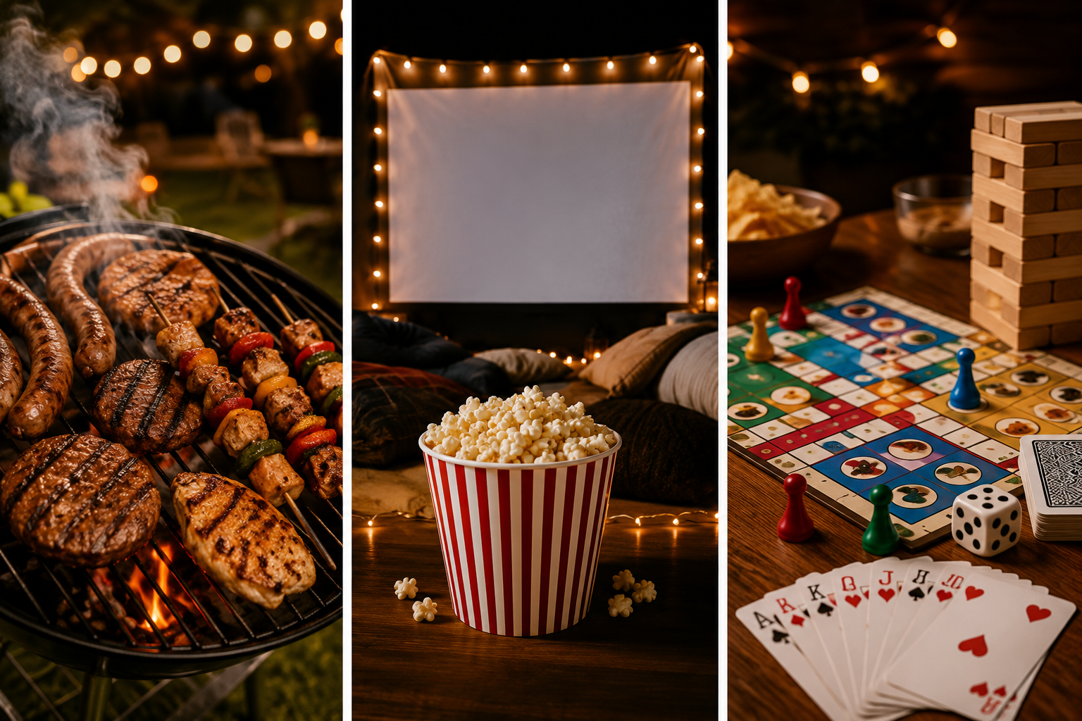 Social Event: Bring & Braai, Movie Night & Games Night
