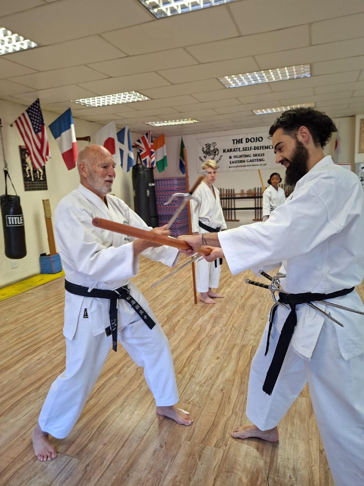 Sai Training at NWS Karate Benoni.