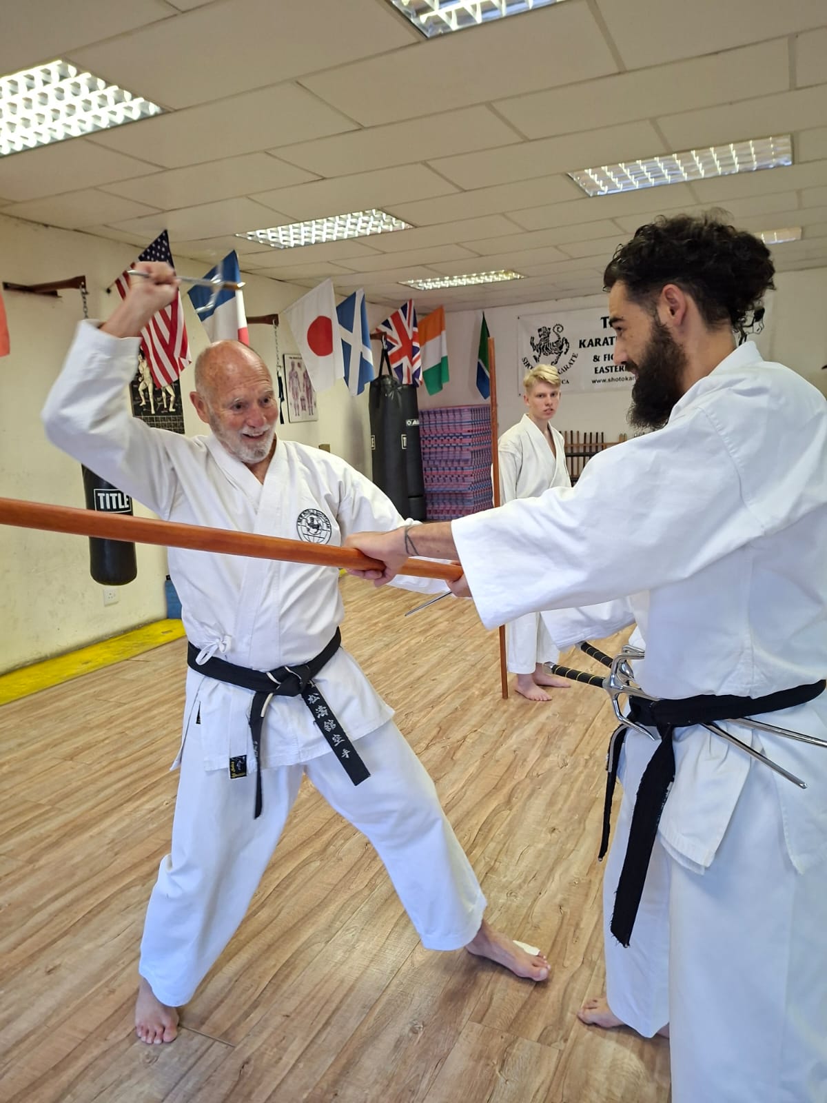Sai Training at NWS Karate Benoni.
