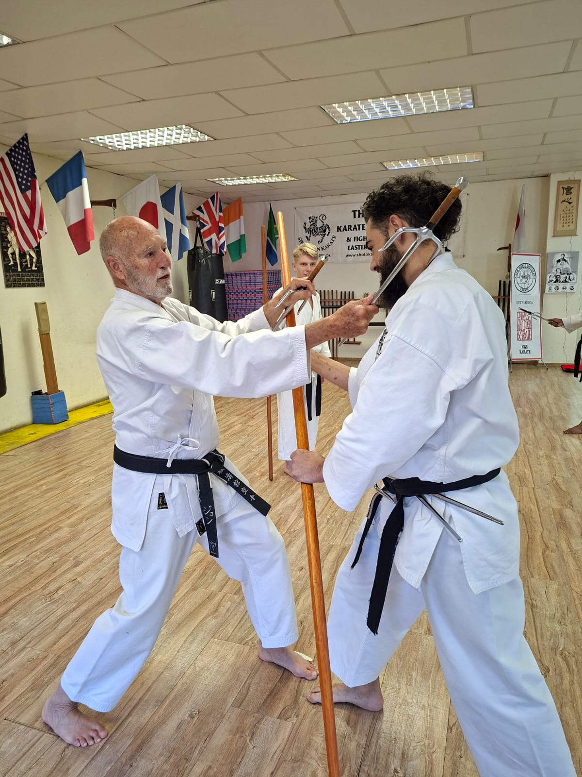 Sai Training at NWS Karate Benoni.