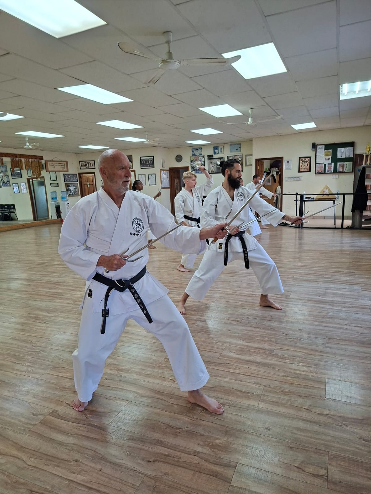 Sai Training at NWS Karate Benoni.
